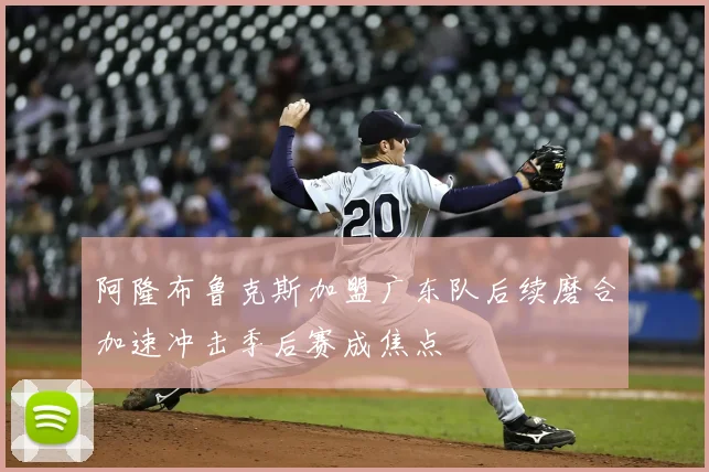 阿隆布鲁克斯加盟广东队后续磨合加速冲击季后赛成焦点